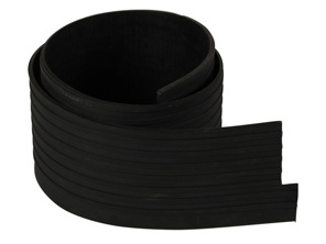 Protecteurs de bas de caisse en caoutchouc noir. Porsche 356 A/B/C - 64455111500, 64455111600, 1689804200, 1689804200 - 644.551.115.00, 1689804200