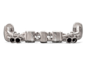 Pot d'échappement Akrapovic Slip-On Line (Titane) pour Porsche 991.1 Carrera / S / 4 / 4S - 99111132101, 99111132103, 99111132501, 99111132503, 99111142101, 99111142102, 99111142103, 99111132201, 99111132203, 99111132601, 99111132603, 99111142201, 99111142203, 99111133107, 99111133507, 99111143104