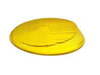 Headlamp yellow glass H4. Porsche 911 / 964 LHD - 91163192702