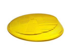 Phare en verre jaune H4. Porsche 911 / 964 LHD - 91163192702