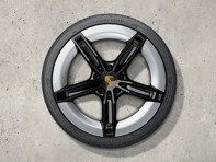 21-inch Mission E Design summer wheel-and-tyre set. Porsche Taycan (MK2) 2024>> - 9J1073663KA - 9J1073663KA
