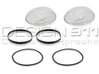 Kit de remplacement de verre de phare RHD. Porsche 911 / 964 - PCG91163101