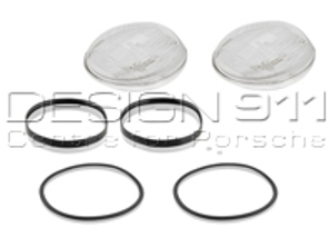Kit de remplacement de verre de phare RHD. Porsche 911 / 964 - PCG91163101