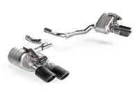 Sistema de escape de titanio Akrapovic Slip-On Line para Porsche (971) Panamera V6 3.0ltr 2017-20 - 971253608Y, 971253607Y