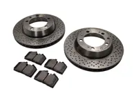 Pack Plaquettes et Disques de Frein ARRIERE Porsche 993 C2/4 1994-97 - 99335204102, 96435193903
