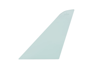 Front fixed 1/4 window glass, Green Tint. Porsche 911 69-89 COUPE / 964 COUPE - 91154251100, 91154251200