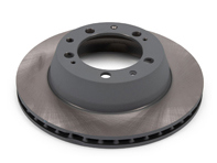 Brake disc rotor Rear. Porsche 944 Turbo / 928S4 / 928GTS - 95135204101, 95135204103