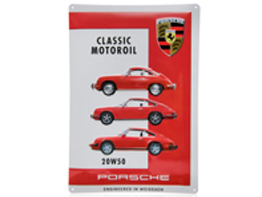 Plaque métal – Porsche Classic Motoroil 20W50 - PCG04301060