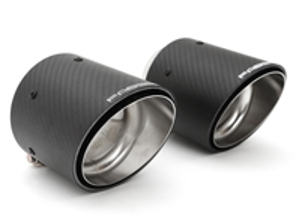 Embouts d'échappement Deluxe Dual Style (pour PSE). Porsche 991.2 Carrera