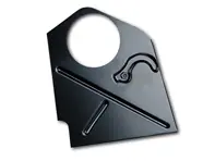 Engine cover, front left. Porsche 911 Turbo - 93010670701