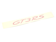 Autocollant GT3 RS, en Guards Red. Porsche 997 GT3 - 9975592379484A