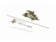 Ensemble de verrouillage intérieur de porte gauche. Porsche 911 1972-89/ 964/ 912 - 91153105304, 91153105310, 91153105323, 91153105404, 91153105410, 91153105423, 96453105301, 96453105401, 964531053, 964531054, 911531053, 911531054, 90153105422, 90153105424, 91153105401, 91153105403, 91153105409, 91153105424 - PS5389, PS5390, 1687500170, 1687500180