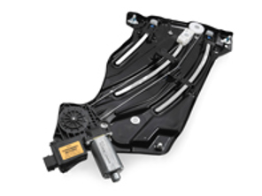 Lève-vitre arrière avec moteur. Porsche 996 Cabriolet - 99654301506, 99654301606, 99654301504, 99654301604