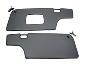 Kit pare-soleil gauche et droit. Porsche 911 1969-89 Coupé RHD - 91173133000, 1689800110, 911798031, 91173103102, 91173103202, 1689800116, PCG73103202, PCG73103102, 96473103100CA9, 96473103200CA9