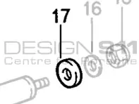 Basis des Stoßstangenrohrs. Porsche 911 74-89 - 91150521901