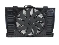 Waterradiator luchtkanaal met ventilator. Porsche 970 Panamera - 97010606106, 97010606105, 97010606104, 97010606103 - CFF545000P