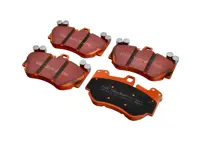 Plaquettes de frein avant EBC YELLOW « Fast Road ». Porsche 955 Cayenne Turbo S / 957 Cayenne Turbo S - 95535193950, 95535193951, 95535193952 - DP41905R