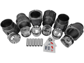 Cilindro y kit de pistones forjados JE 81mm, Hi comp. Porsche 911 2.0L - 008 911 81S JE, 00891181SJE
