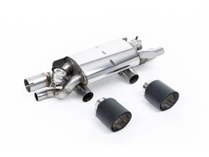 Silenciador trasero deportivo Milltek (PSE) con terminales de carbono GT-115. Porsche 991.2 3.0LT / S / GTS 2015-19 - 9P1251053A, 9P1251053C, 9P1251053B, 9P1251053D - SSXPO202