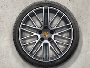 20'/21' 911 Turbo Jantes en alliage et pneus d'hiver Porsche d'origine pour 992 (911) Turbo / Turbo S - 992044601AA