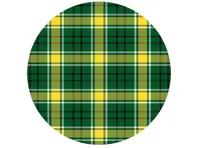 SOLM (Grand Prix) polyviscose tartan fabric, inspiration: Lotus Racing *SAMPLE*