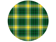 SOLM (Grand Prix) polyviscose tartan fabric, inspiration: Lotus Racing
