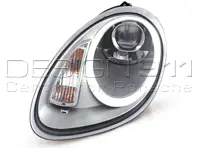PROYECTOR FARO HALÓGENO + LUZ AURORA Porsche 987 05-08 PLATA RHD - 987631011