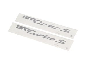 Schriftzug "911 Turbo S", für Türen. Porsche 992.1 Turbo / Turbo S MKI 2019-24 - 99204482018, 99204482018041, 9920448201824K, 9920448201884A, 99204482018V04