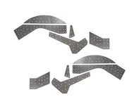 Chassis-Versteifungsplattensatz. Porsche 914 - 91450153271/1