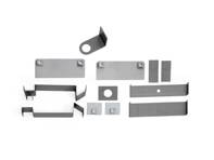 Centre tunnel internal pieces. Porsche 356 Pre-A / 356A T1 / 356A T2 - 356 49070, 35649070, 64450105003, 64450105004 - PP127S, P127S