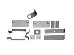 Pièces internes du tunnel central. Porsche 356 Pre-A / 356A T1 / 356A T2 - 356 49070, 35649070, 64450105003, 64450105004 - PP127S, P127S