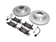 Pack Plaquettes et Disques de Frein ARRIÈRE Porsche 991 S 3.8L - 99135294904, 99635240502, 99635240602