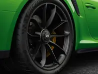 20'/21' 991.2 GT3 RS in Black (satin-gloss) Alloy Wheels Original Porsche - 99104460314