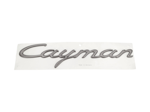 Inscription / Lettering Rear Badge, CAYMAN. Porsche 987 / 987.2 Cayman - 98755923900