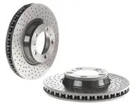 Brake disc rotor, Front. Porsche 991.2 / 718 S / 718 GTS (OE Part No 9P1615301A / 9P1615302A) - 9P1615301A, 9P1615302A, 9963514XX04BRE, 99635140902, 99635140903, 99635140904, 99635140905, 99635141002, 99635141003, 99635141004, 99635141005