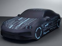 Indoor car cover with 'electric' design for Taycan MK2 Sport Turismo / Cross Turismo 2024>> - 9J104400064 - 9J104400064