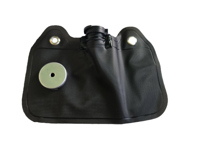 Contenitore/borsa per liquido lavavetri, nero. Porsche 356 Coupé/Cabrio - 35670513