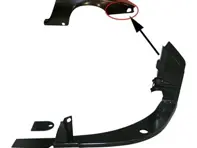 Rear indicator light housing panel. Porsche 911 1969-73 - 90150307323, 90150307423, 591055, 591056, 1680600570, 1680600580, 90150307423GRV, 90150307323GRV - 1680600570, 1680600580, PS8801, PS8802