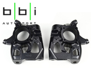 Montants de moyeu de roue Avant street cup billet Porsche 964 / 993 1994-97 BBi Autosport - 99334105702, 99334105703, 99334105802, 99334105803, 99334105781, 99334105881, 96434165519, 96534165519, 96434165521, 96434165619, 96534165519, 96534165521 - bbi.964.401.0003