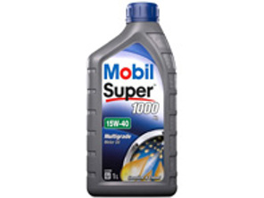 Huile moteur Mobil 15W/40 Super M 1L - 15W-40, 15W/40, 15W 40, 151181, 157306