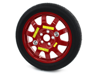 Emergency wheel, 4J X 19' ET7. Porsche 970 Panamera 4.8L  S / Turbo >>2013 - 97036205000