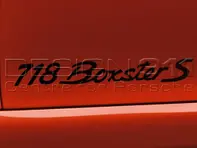 718 BOXSTER Model designation on doors - 98204480010041, 98204480010V04, 98204480010