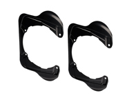 Placa de cubierta del disco de freno TRASERO, JUEGO DE 2. Porsche 993 1995-98 - 99335280102 - BRK11.1.109, 1664300900