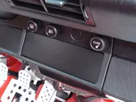 Rennline Radio-Sperrplatte. Porsche 911 85>>/964/993 - 9115524630270B, 91155246302 - I21