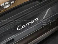 Side Sills Trims in Carbon with Logo. Porsche 991 (911) Carrera >>2013 - 99104480020, 99104480021, 99104480022, 99104480023