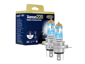 H4-Halogenlampe – 220 % heller – für Porsche 911 / 964 / 924 / 928 / 944 / 959 / 968 - 99963120290 - RX2272