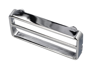 Copertura radio, cromata, per Blaupunkt Hamburg ecc. Porsche 356 / 911 / 914 - 8101850400