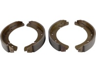 Set ganasce freno a mano. Porsche 356 / 356A / 356B 1950-63 SET DI 4 - 69535103302, 69535103301, 35642015, PCG35103303, 356  42 015
