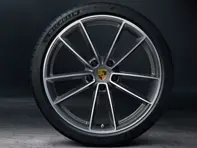 20'/21' 992 (911) Llantas de aleación Carrera Classic y neumáticos de verano Original Porsche - 992044660K, 992044661K