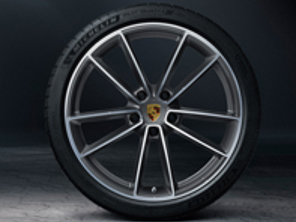 20'/21' 992 (911) Jantes alliage Carrera Classic & pneus été Porsche d'origine - 992044660K, 992044661K